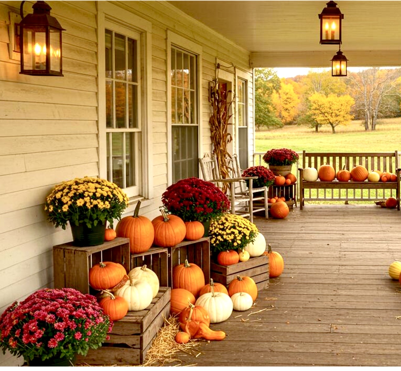 Neighborhood Envy porch display